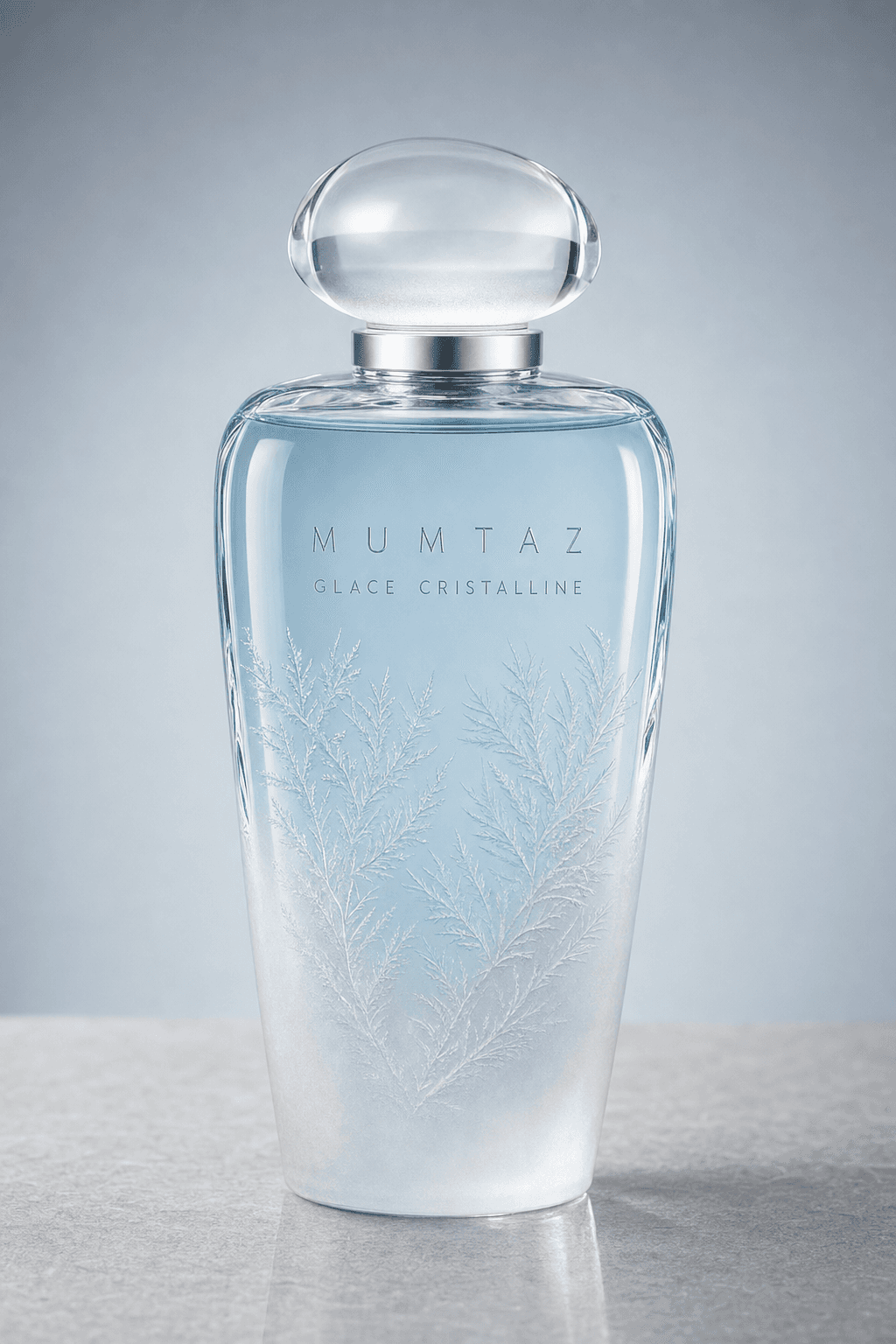 Mumtaz Glace Cristalline, Édition III flacon.